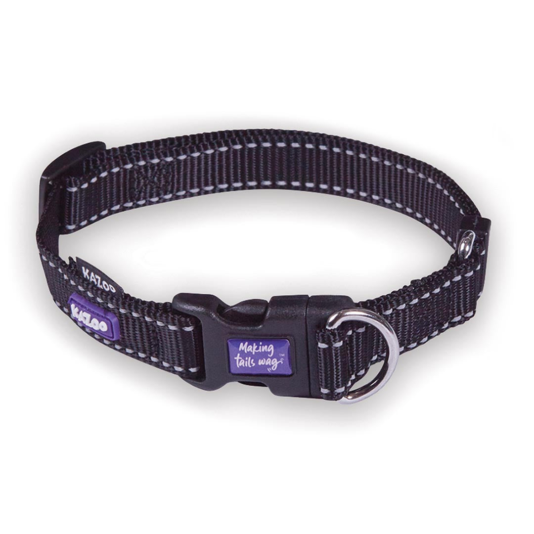 Classic Easy-clip Dog Collar - Black
