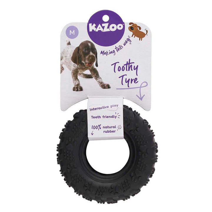 Toothy Tyre Dog Toy