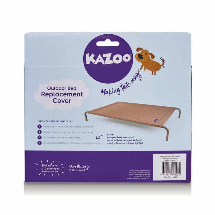 Everyday Outdoor Bed - Replacement Cover - Kazoo Pet Co