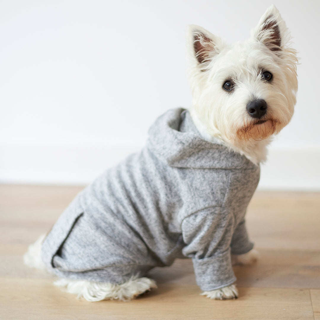 Sleepwear Softie Dog Pyjamas - Grey