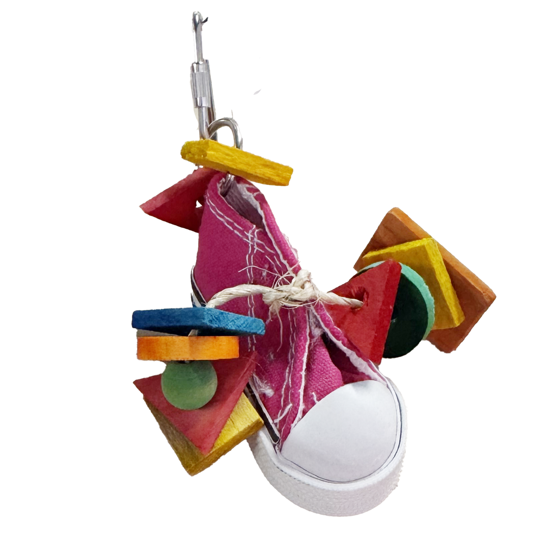 Sneaker & Chips Bird Toy