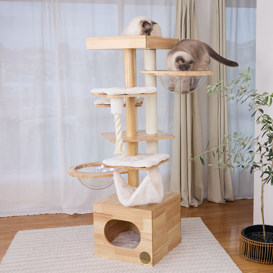 Scandi Cat Scratch Tree