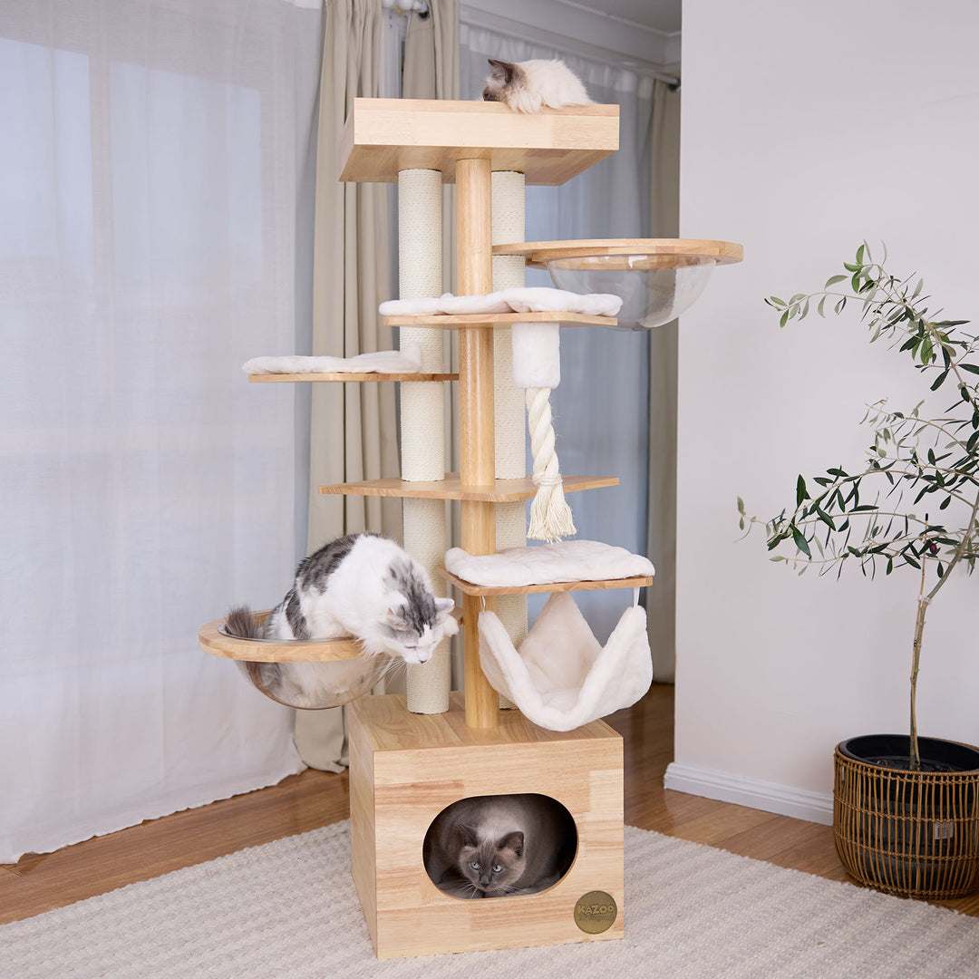 Scandi Cat Scratch Tree