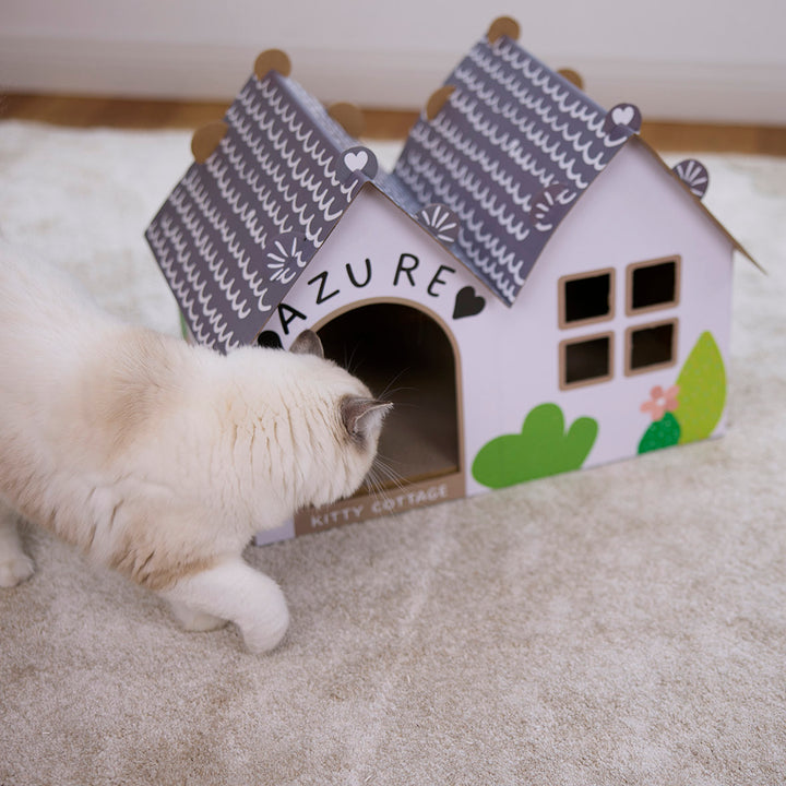 Cat Cottage Cardboard House