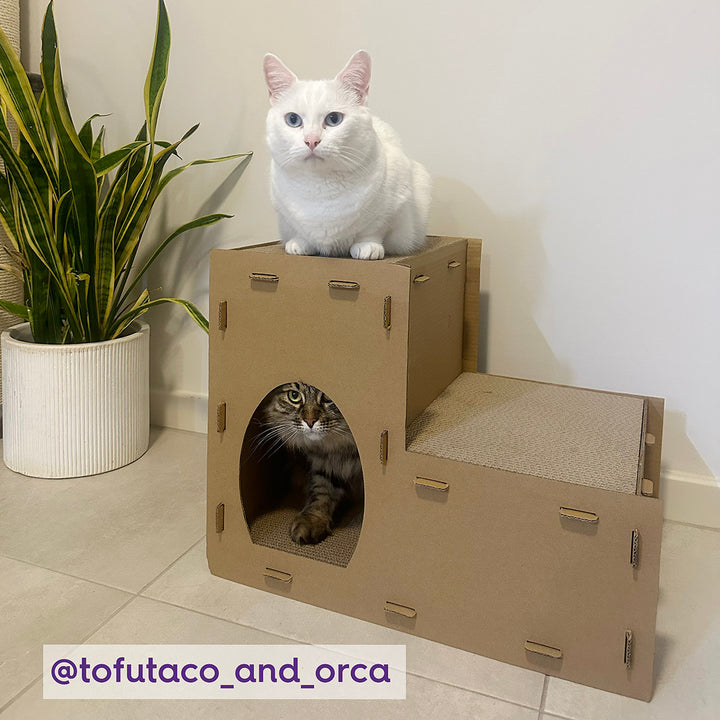 Two Story Kitty Villa