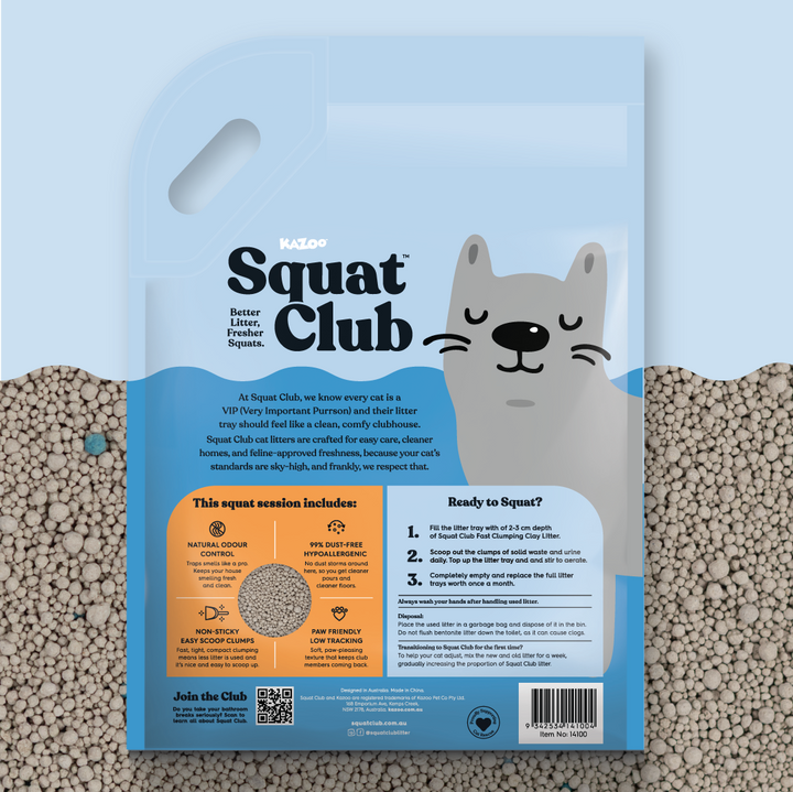Fast Clumping Clay Cat Litter Unscented