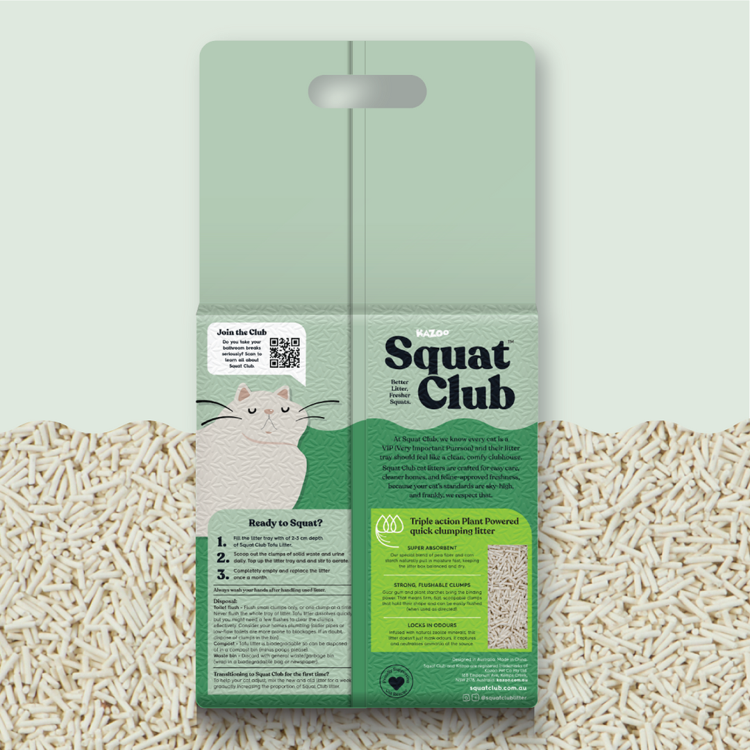 Plant Powered Flushable Cat Litter