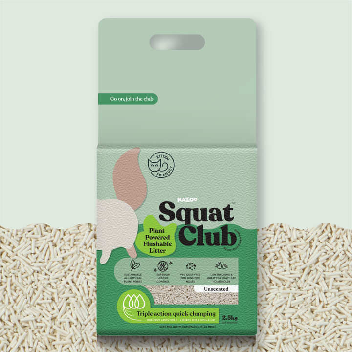 Plant Powered Flushable Cat Litter