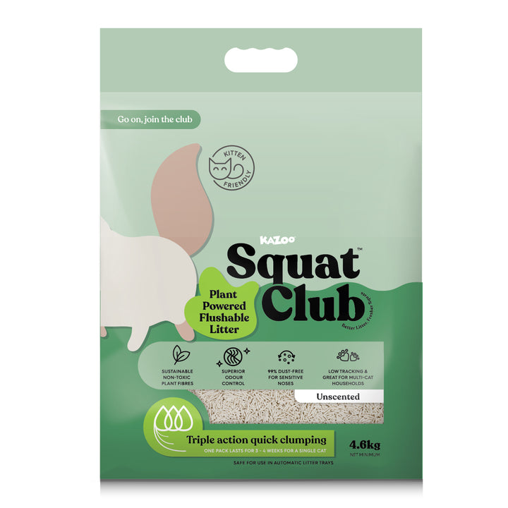 Plant Powered Flushable Cat Litter