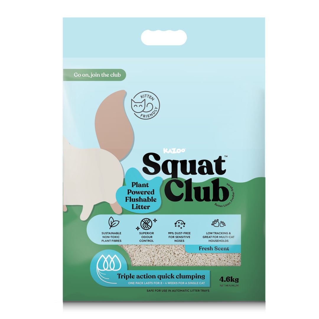 Plant Powered Flushable Cat Litter - Fresh Scent