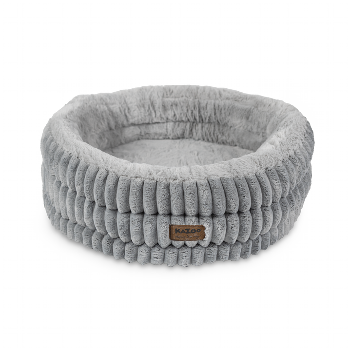 Calming Nest Cat Bed - Grey