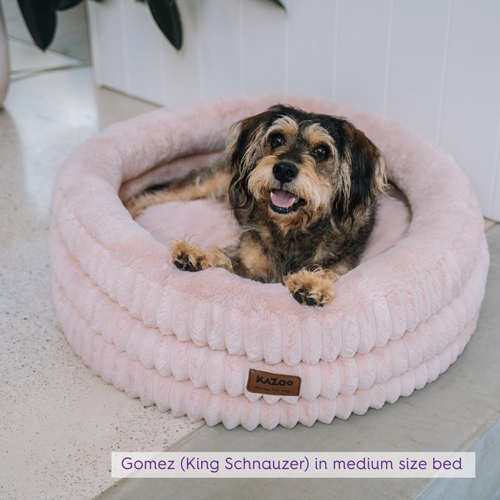 Calming Nest Dog Bed - Pink