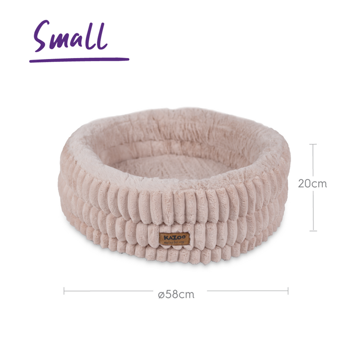 Calming Nest Cat Bed - Pink