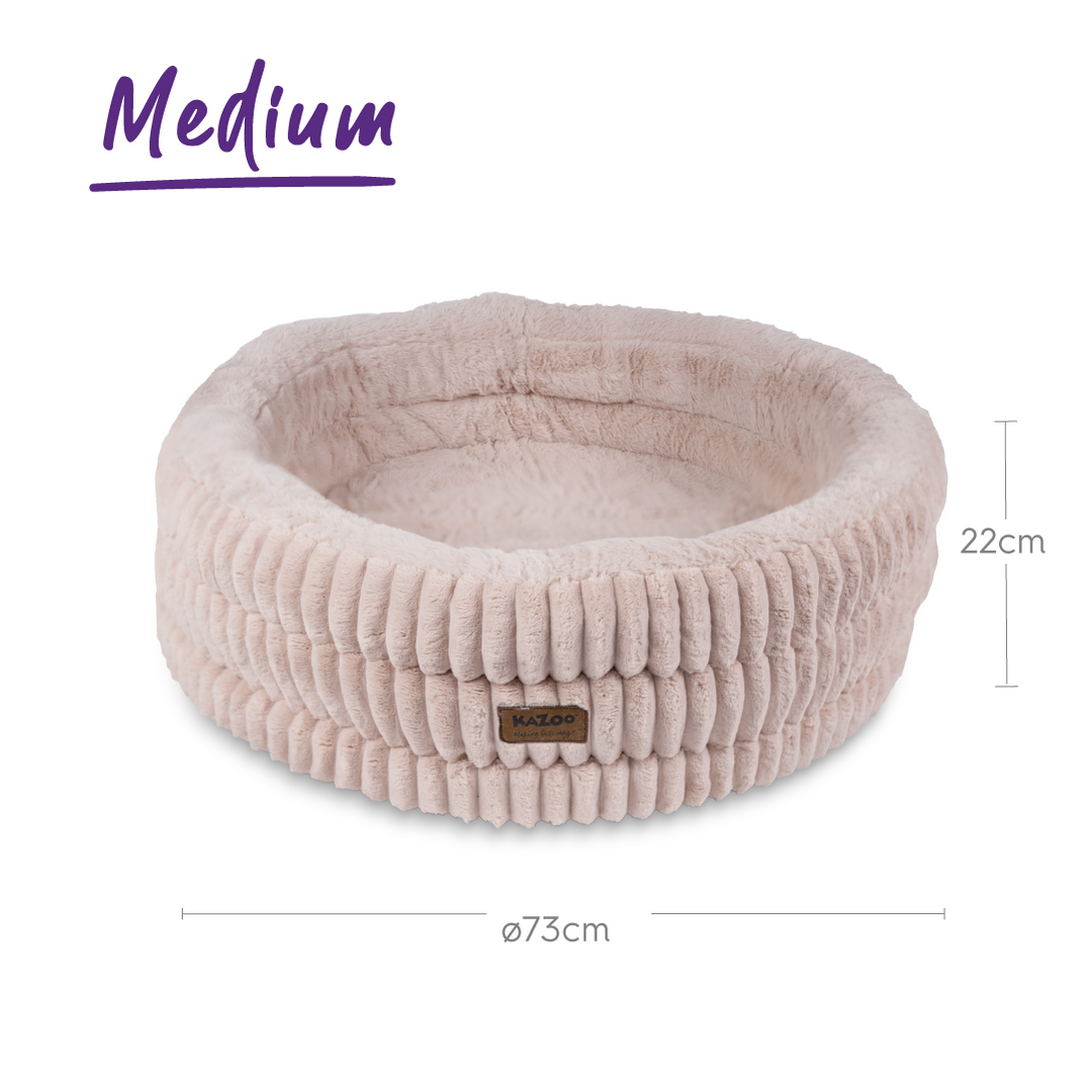 Calming Nest Dog Bed - Pink