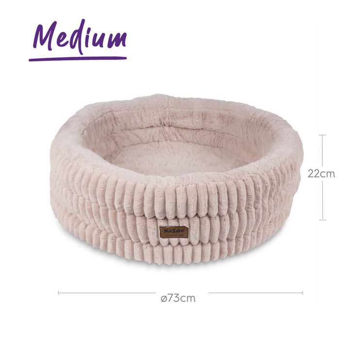 Calming Nest Dog Bed - Pink