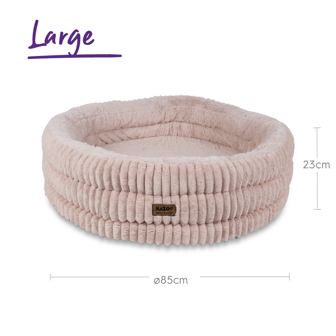 Calming Nest Dog Bed - Pink
