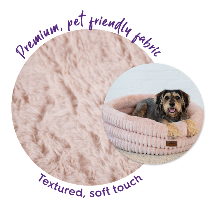 Calming Nest Cat Bed - Pink