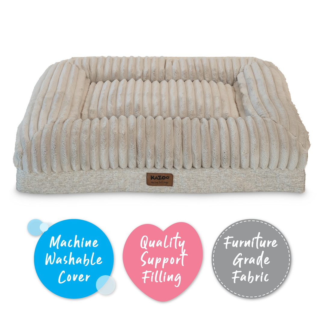 Cloud Comfort Dog Bed - Beige