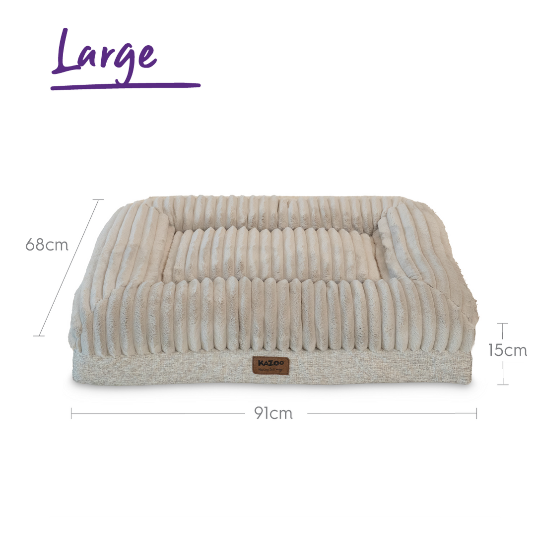 Cloud Comfort Dog Bed - Beige