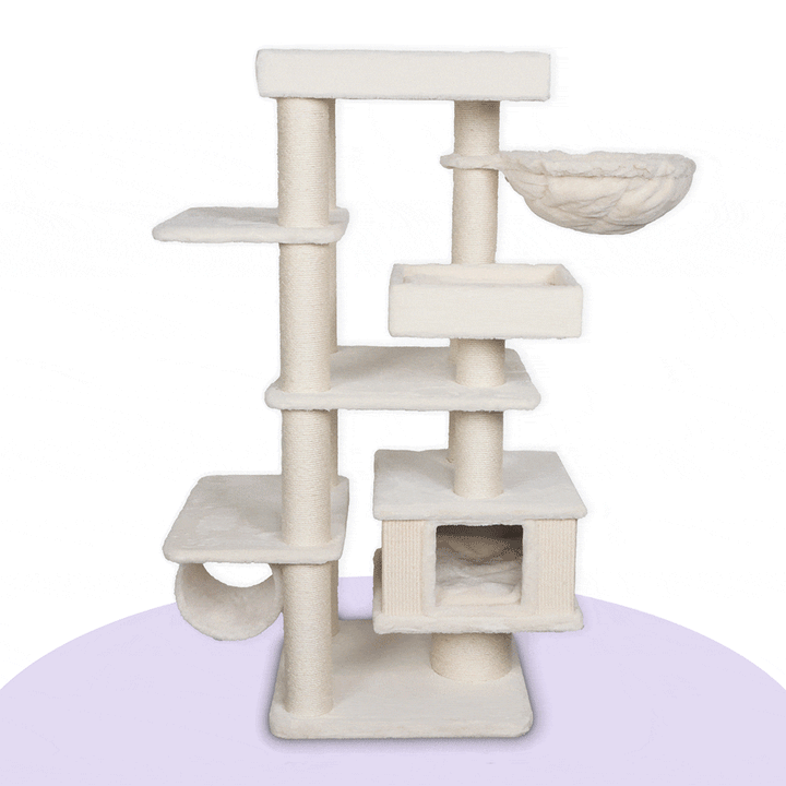 Cloud Nine Catnap Tower - Cream