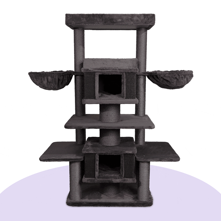 Scratchelor Pad Cat Tree - Grey