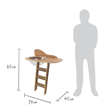 Wall Mounted Woodland Cat Loft