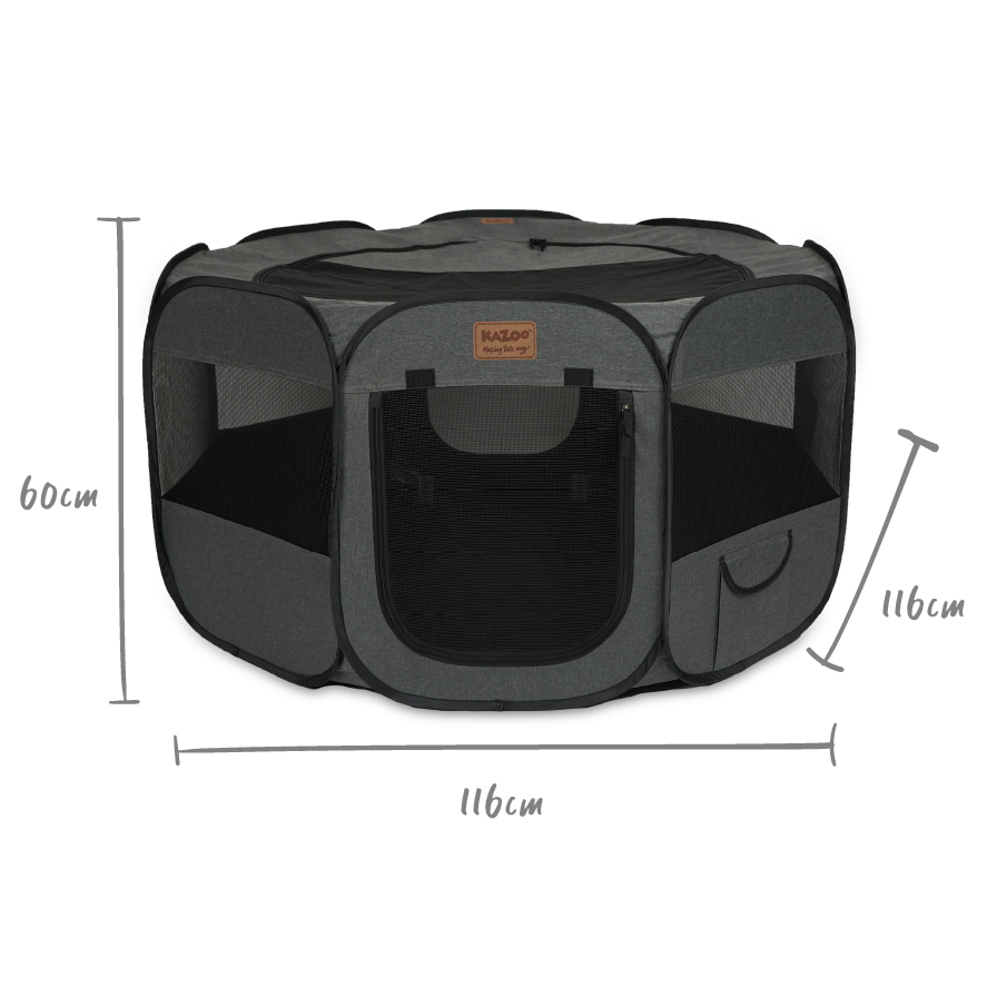 Premium Pop Up Pet Playpen Kazoo Pet Co