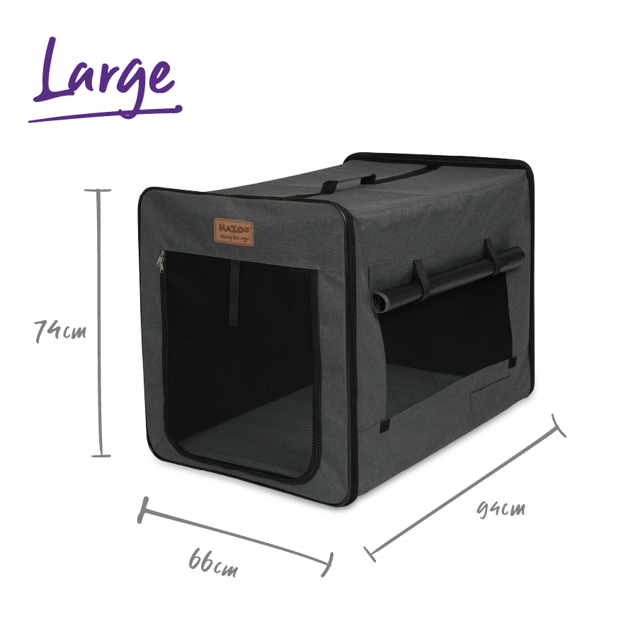 Large travel dog 2024 crate