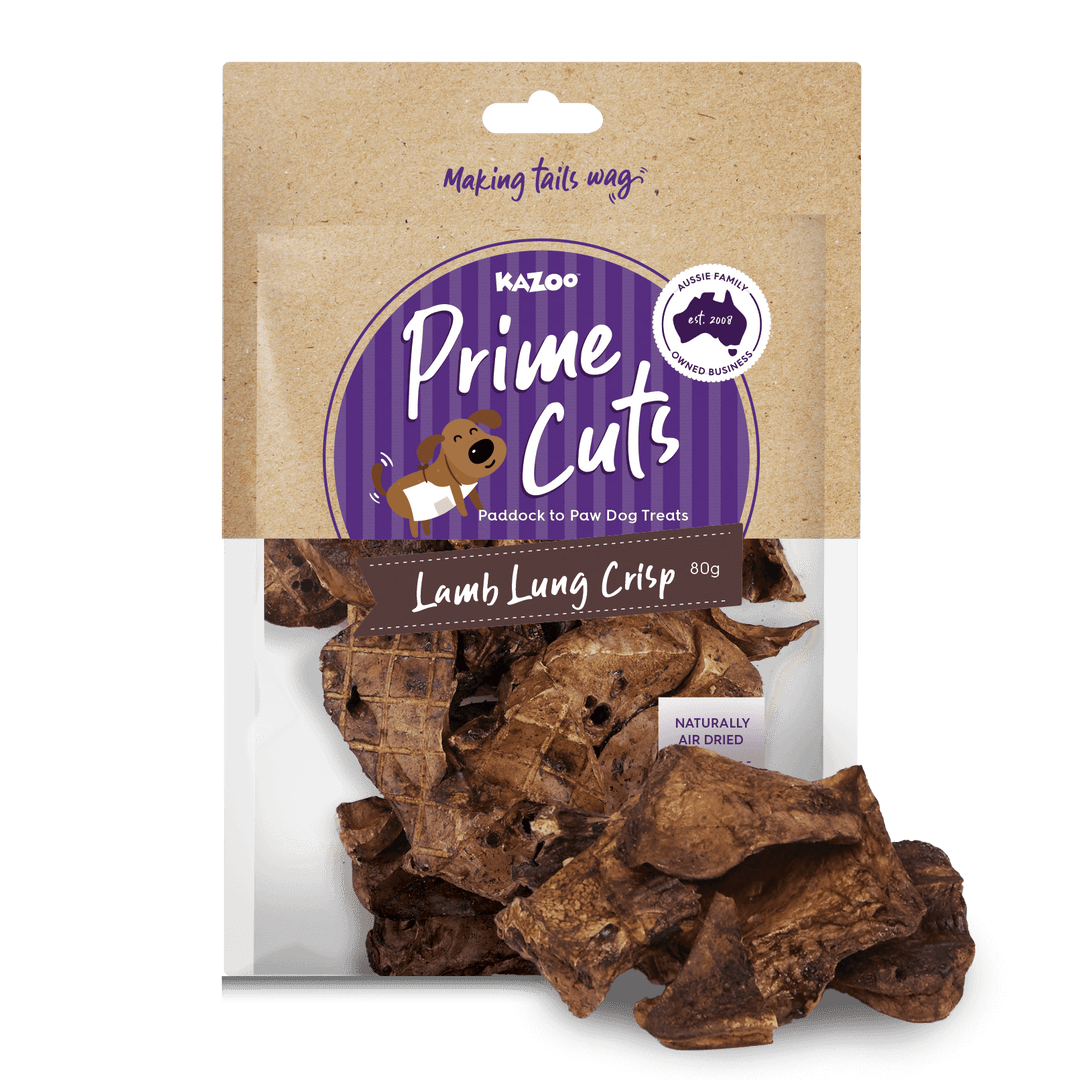 Aussie Lamb Lung Crisps Dog Treats