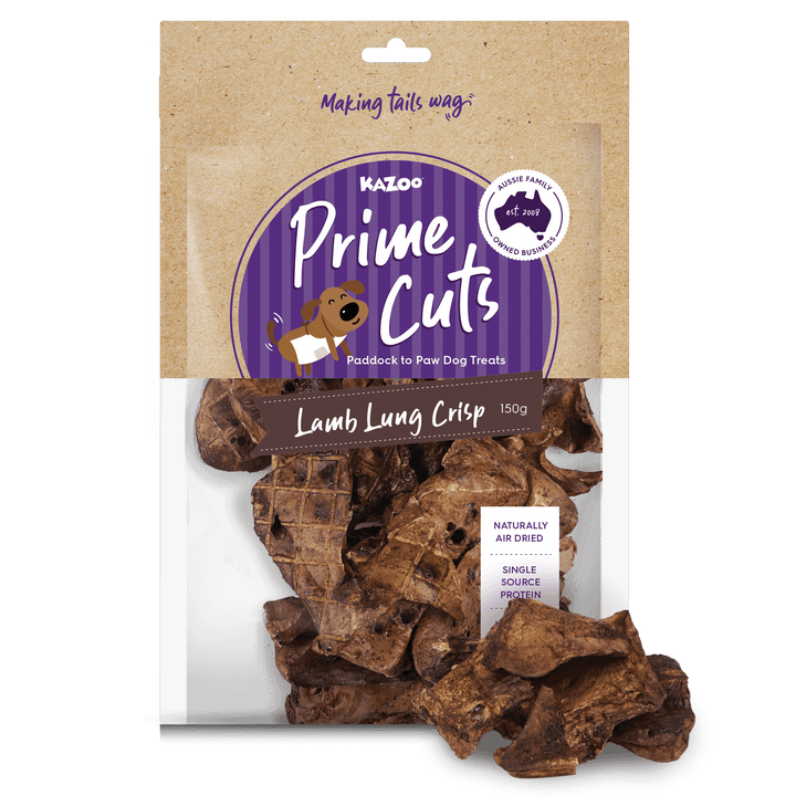 Aussie Lamb Lung Crisps Dog Treats