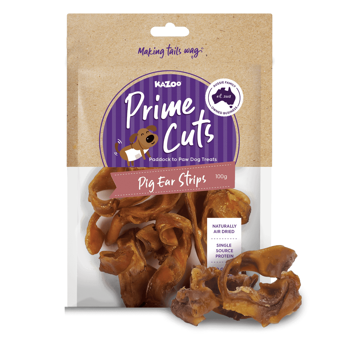 Pig Ear Strips Dog Treats