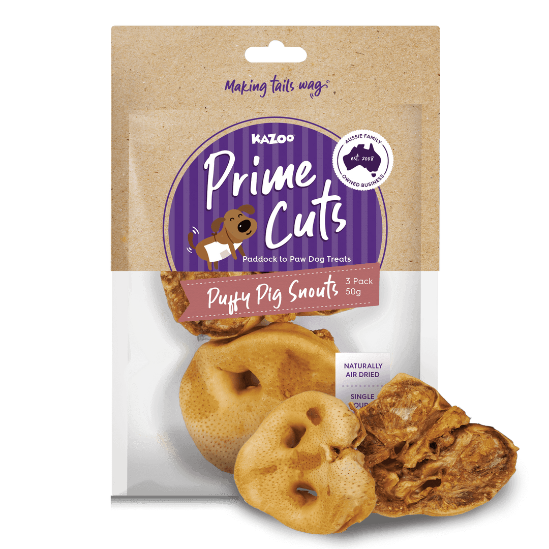 Puffy Pig Snout Dog Treats