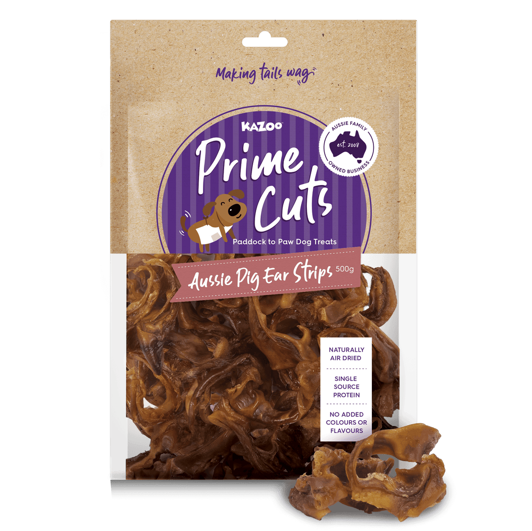Aussie Pig Ear Strips Dog Treats