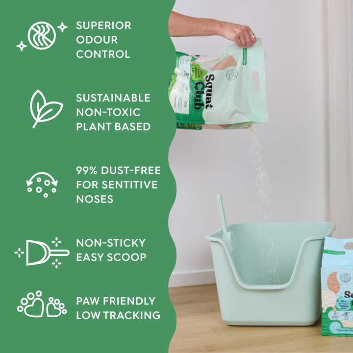 Plant Powered Flushable Cat Litter - Fresh Scent