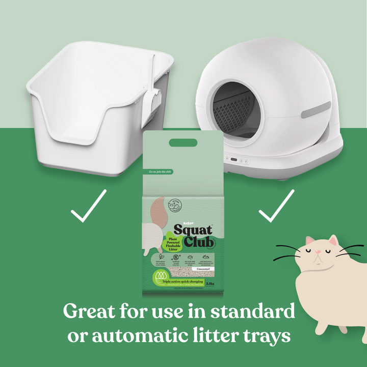 Plant Powered Flushable Cat Litter