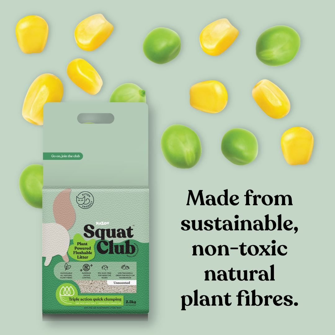 Plant Powered Flushable Cat Litter