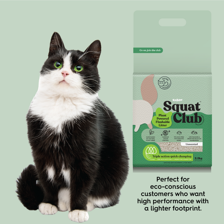 Plant Powered Flushable Cat Litter