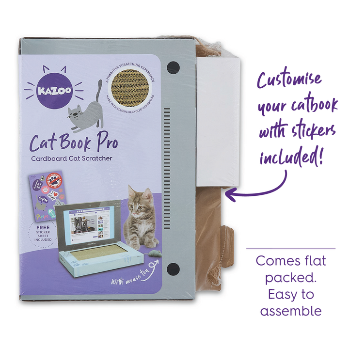 Catbook Pro - Cardboard Cat Laptop