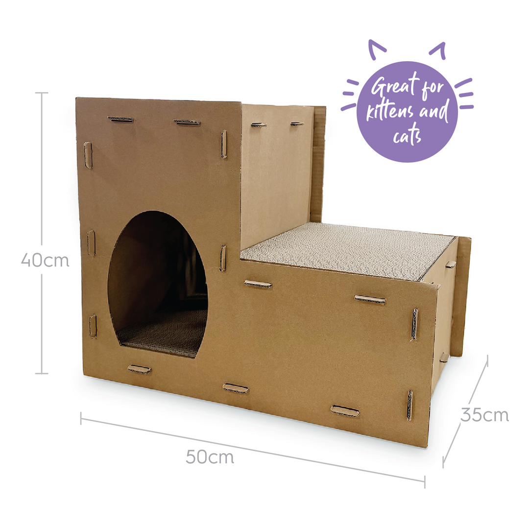 Two Story Kitty Villa