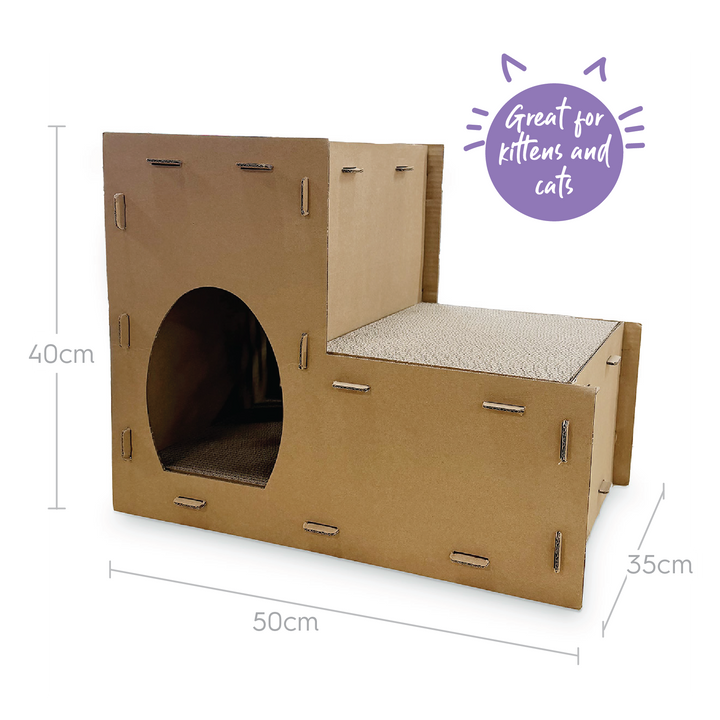 Two Story Kitty Villa
