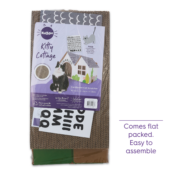 Cat Cottage Cardboard House