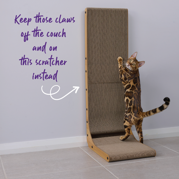 Wall & Ball Vertical Cat Scratch Pad