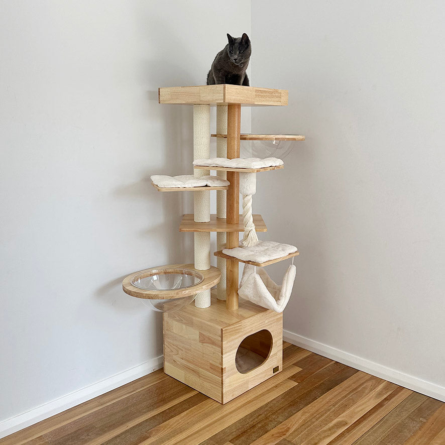 Scandi Cat Scratch Tree
