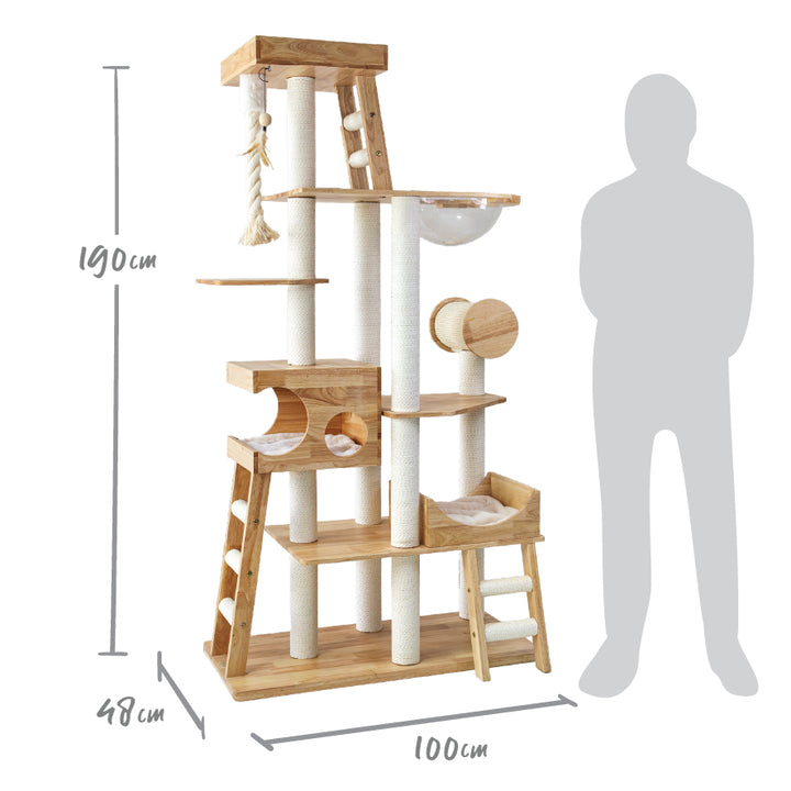 Multi Level Scandi Cat Tower