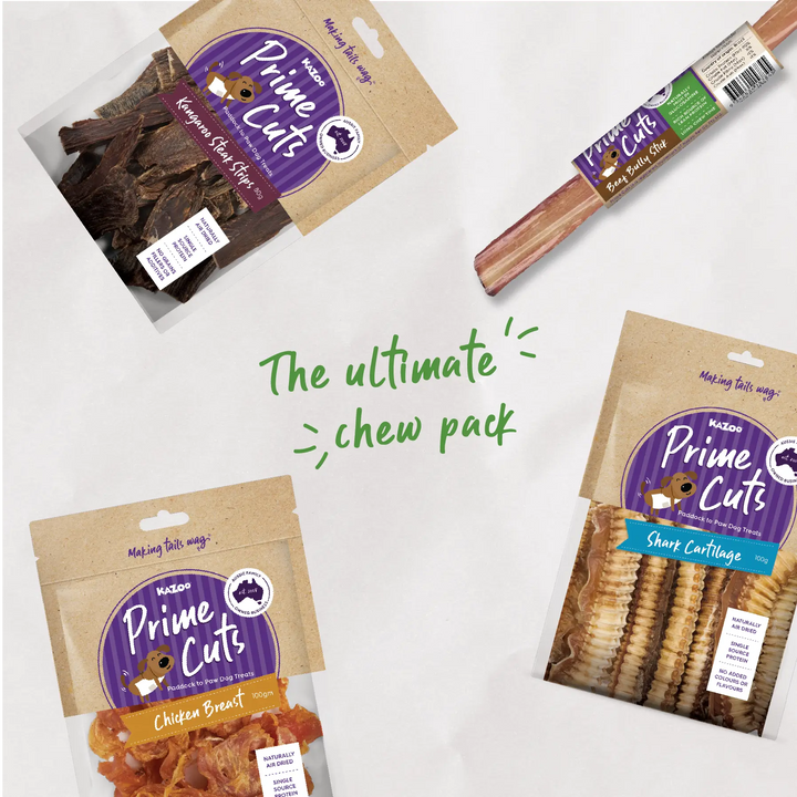 Prime Cuts Best Sellers Dog Treat Bundle