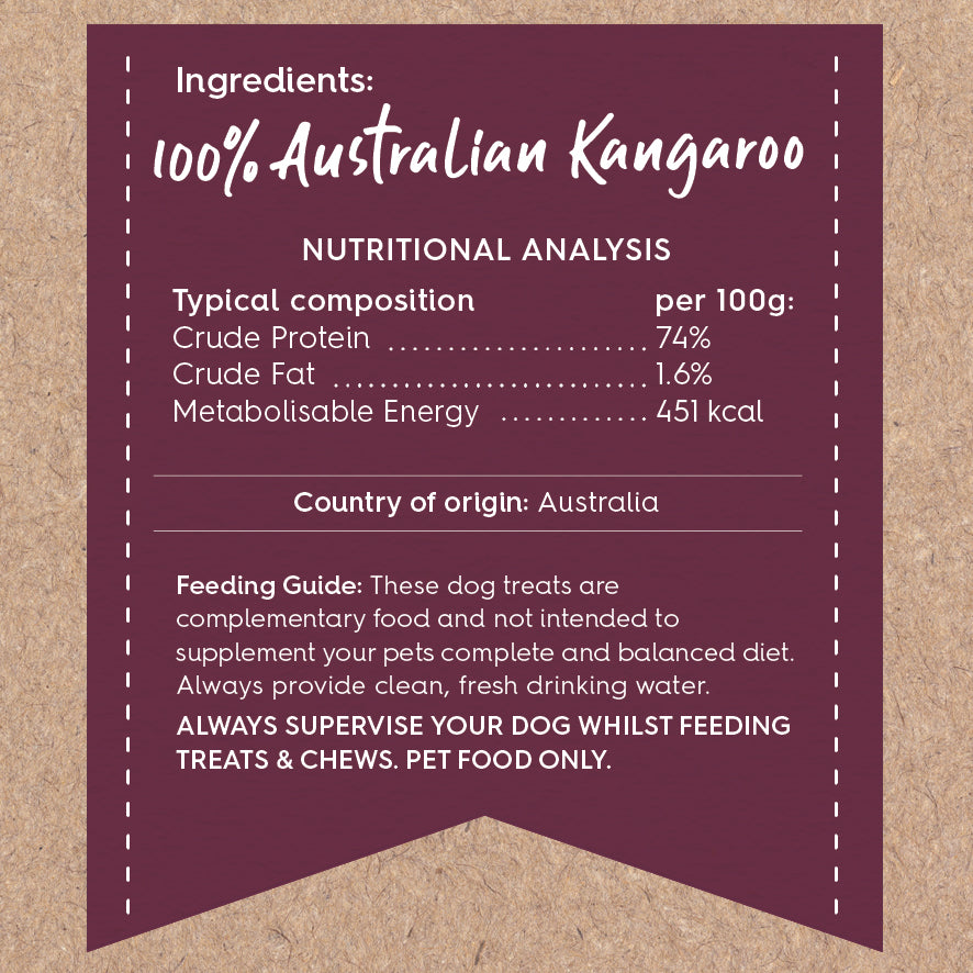Aussie Kangaroo Jerky Value Pack - 1kg
