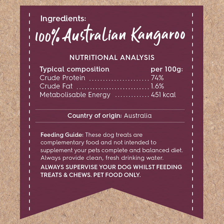 Aussie Kangaroo Jerky Value Pack - 1kg