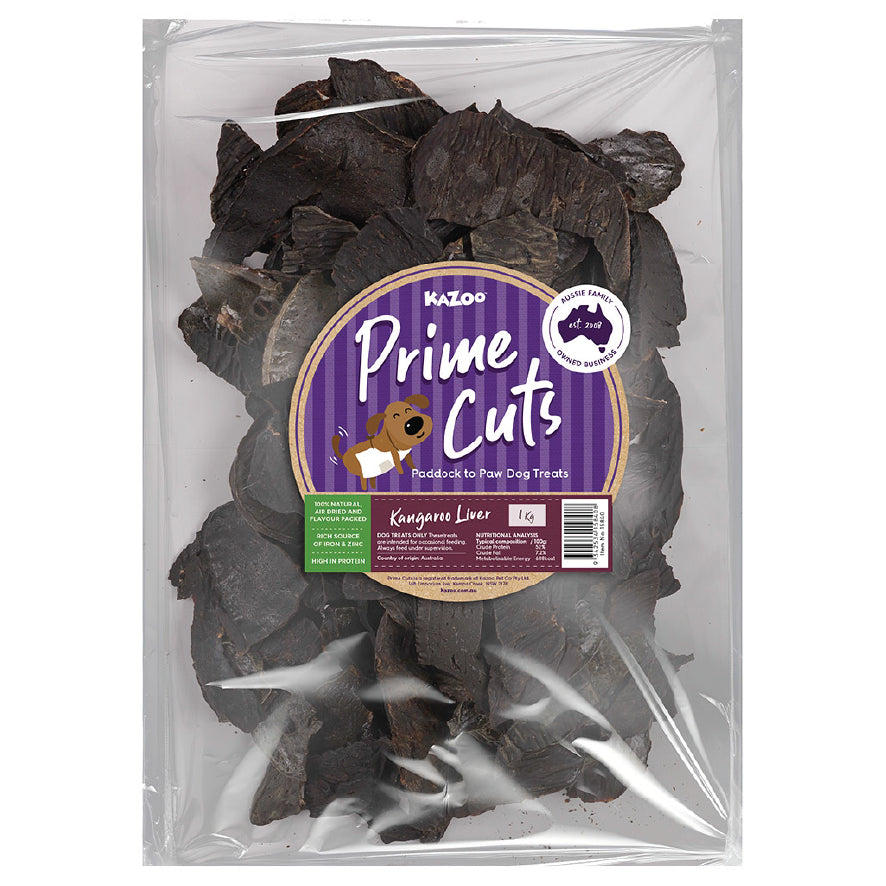 Aussie Kangaroo Liver Value Pack - 1kg