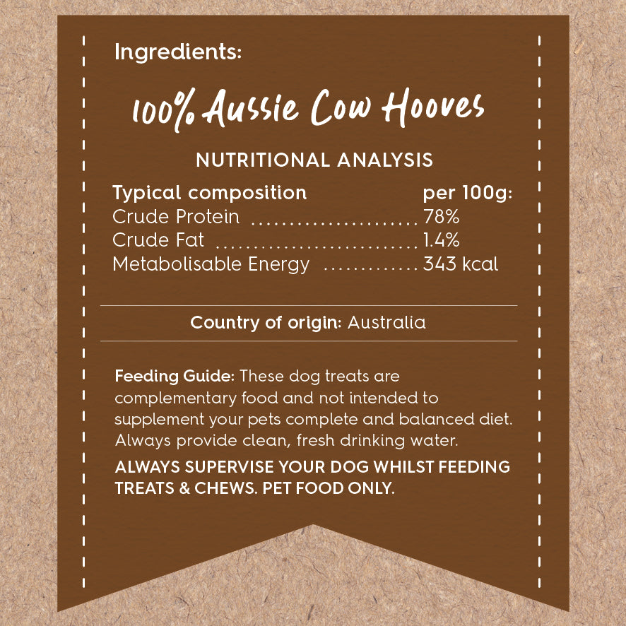 Aussie Cow Hooves Value Pack - 30pk