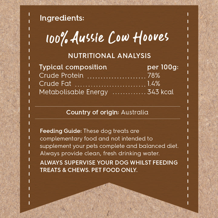 Aussie Cow Hooves Value Pack - 30pk